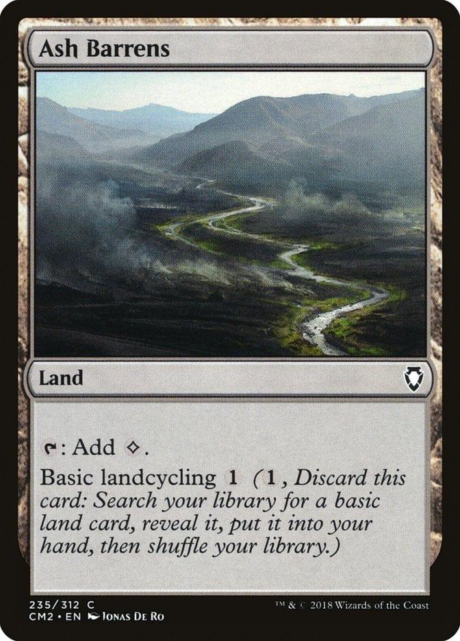 Magic: The Gathering MTG Single Ash Barrens [Commander Anthology Volume II]