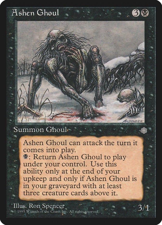 Magic: The Gathering MTG Single Ashen Ghoul [Ice Age]