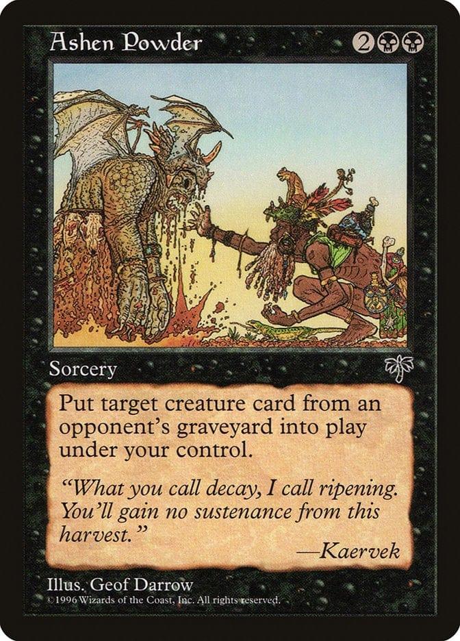 Magic: The Gathering MTG Single Ashen Powder [Mirage]