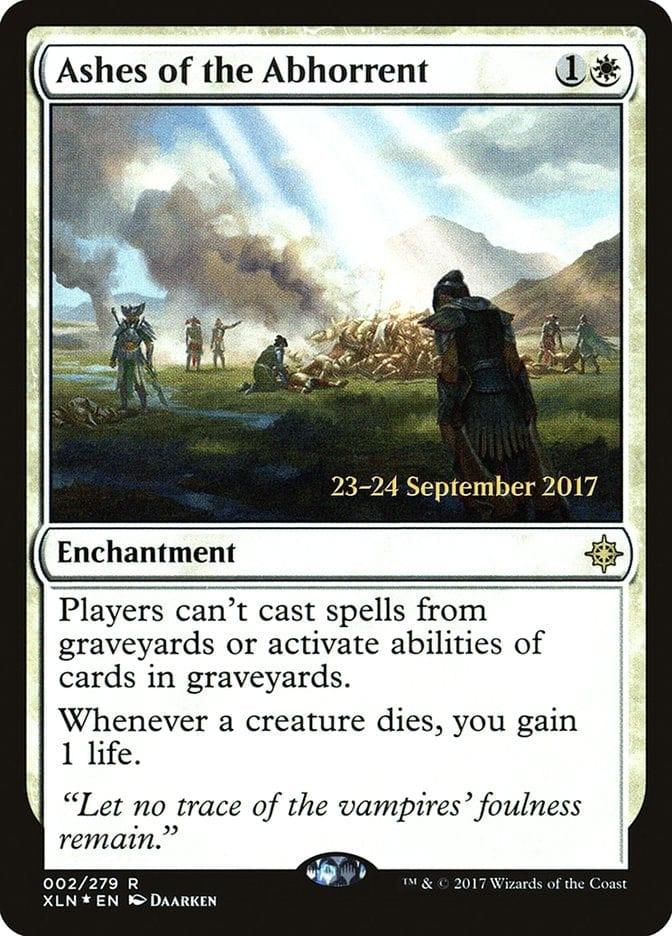 Magic: The Gathering MTG Single Ashes of the Abhorrent  [Ixalan Prerelease Promos]
