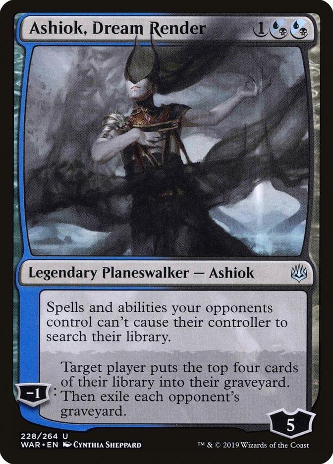 Magic: The Gathering MTG Single Ashiok, Dream Render [War of the Spark]