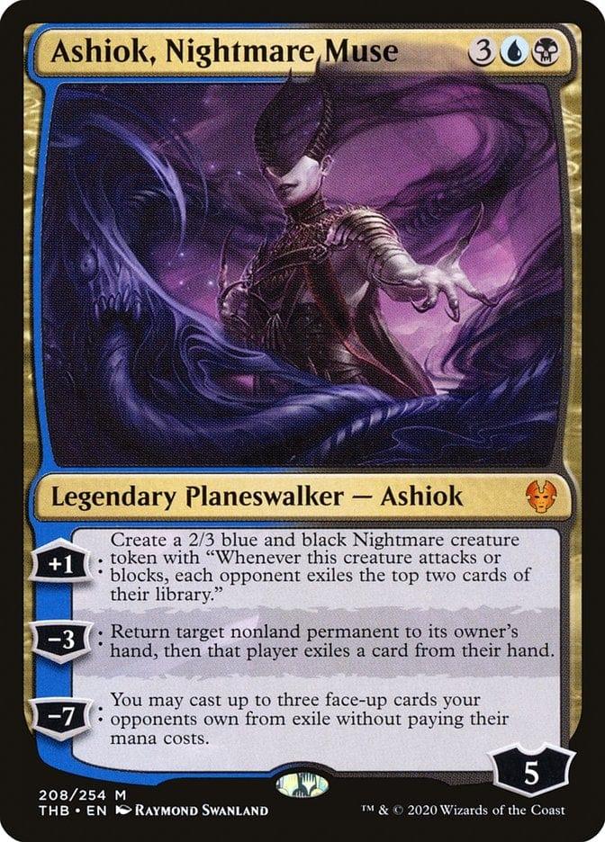 Magic: The Gathering MTG Single Ashiok, Nightmare Muse [Theros Beyond Death]