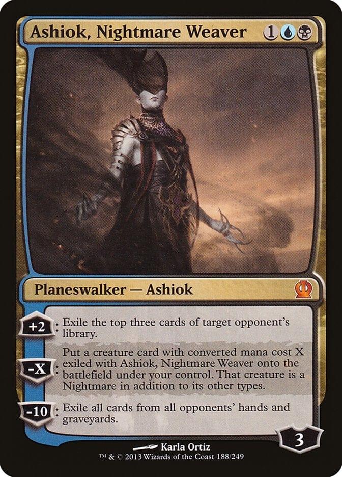 Magic: The Gathering MTG Single Ashiok, Nightmare Weaver [Theros]