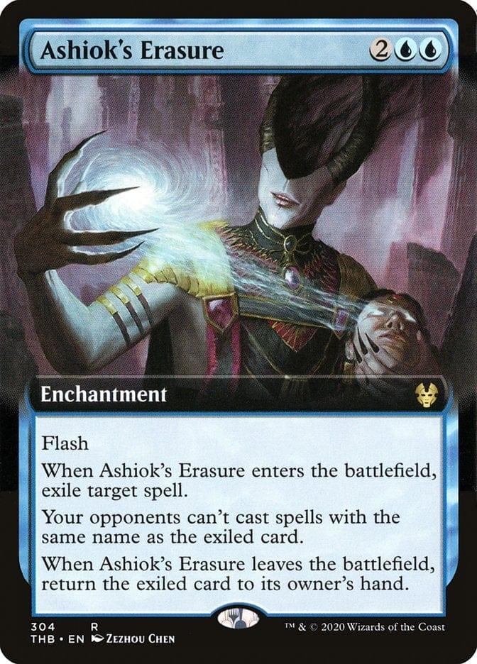 Magic: The Gathering MTG Single Ashiok's Erasure (Extended) [Theros Beyond Death]