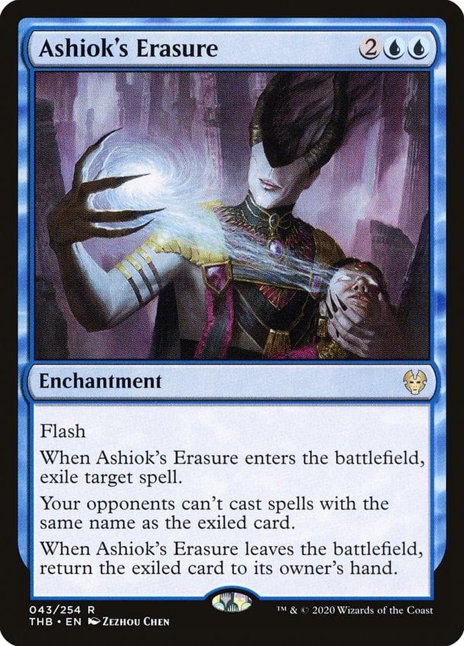 Magic: The Gathering MTG Single Ashiok's Erasure [Theros Beyond Death]
