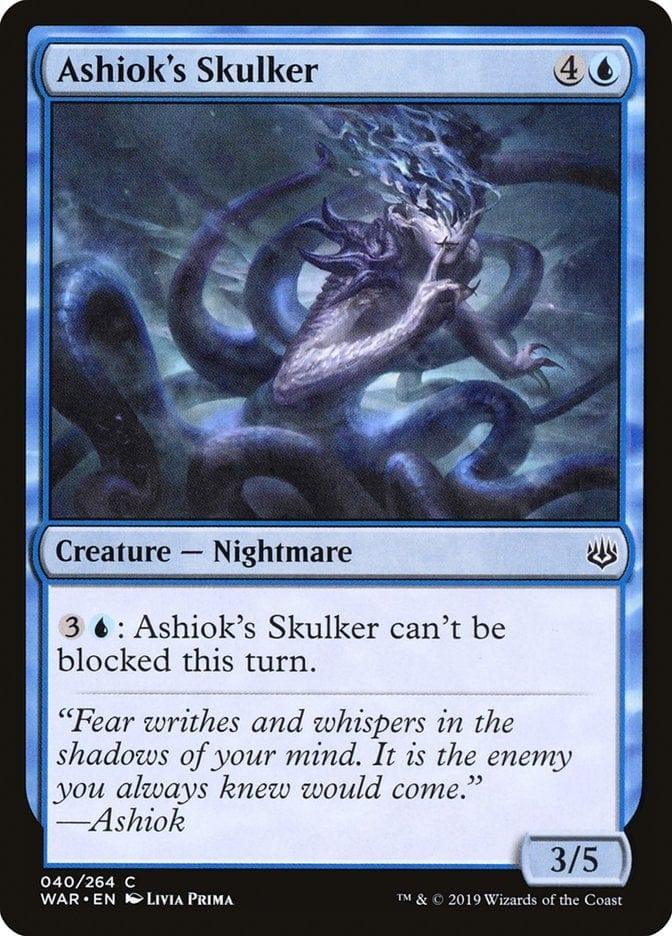 Magic: The Gathering MTG Single Ashiok's Skulker [War of the Spark]