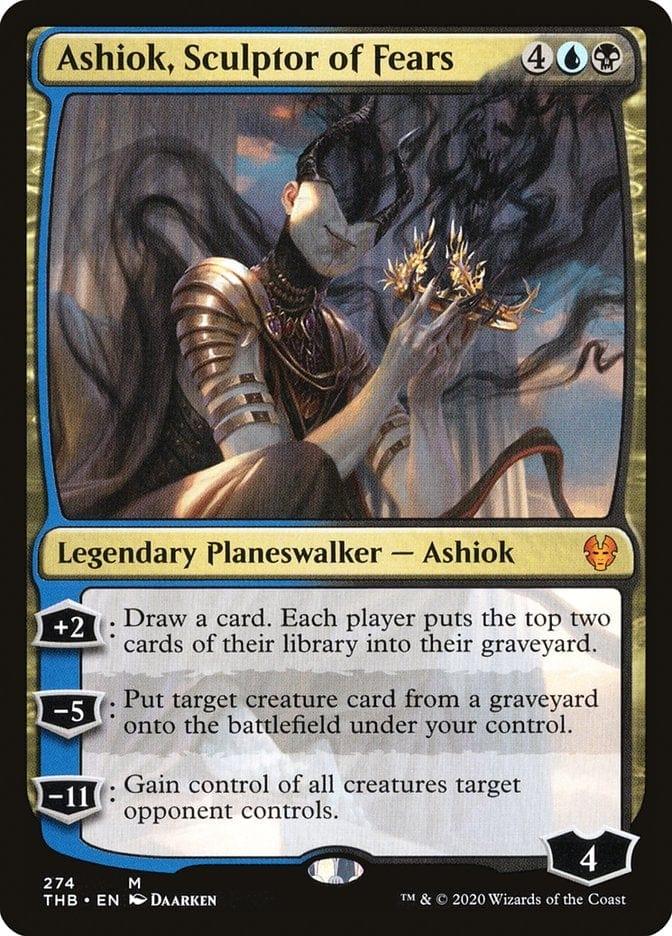 Magic: The Gathering MTG Single Ashiok, Sculptor of Fears [Theros Beyond Death]
