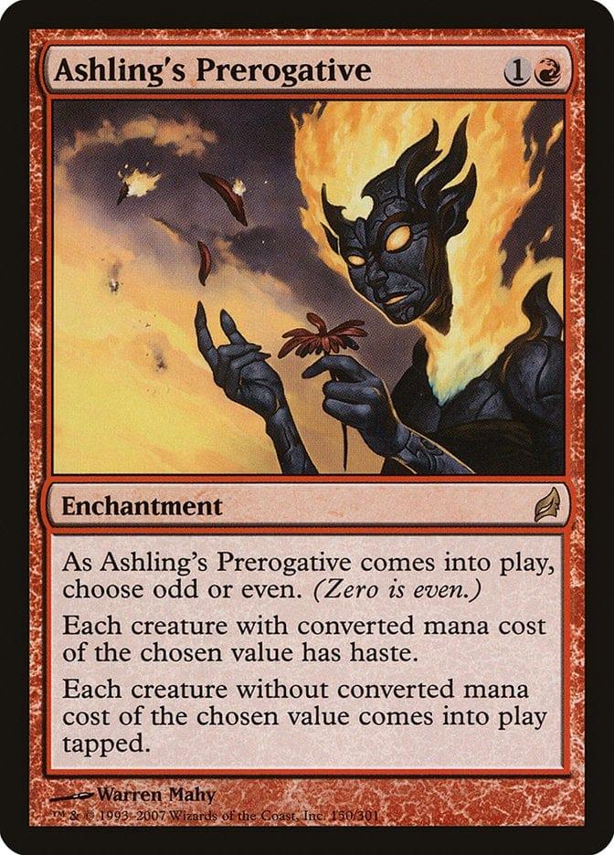 Magic: The Gathering MTG Single Ashling's Prerogative [Lorwyn]