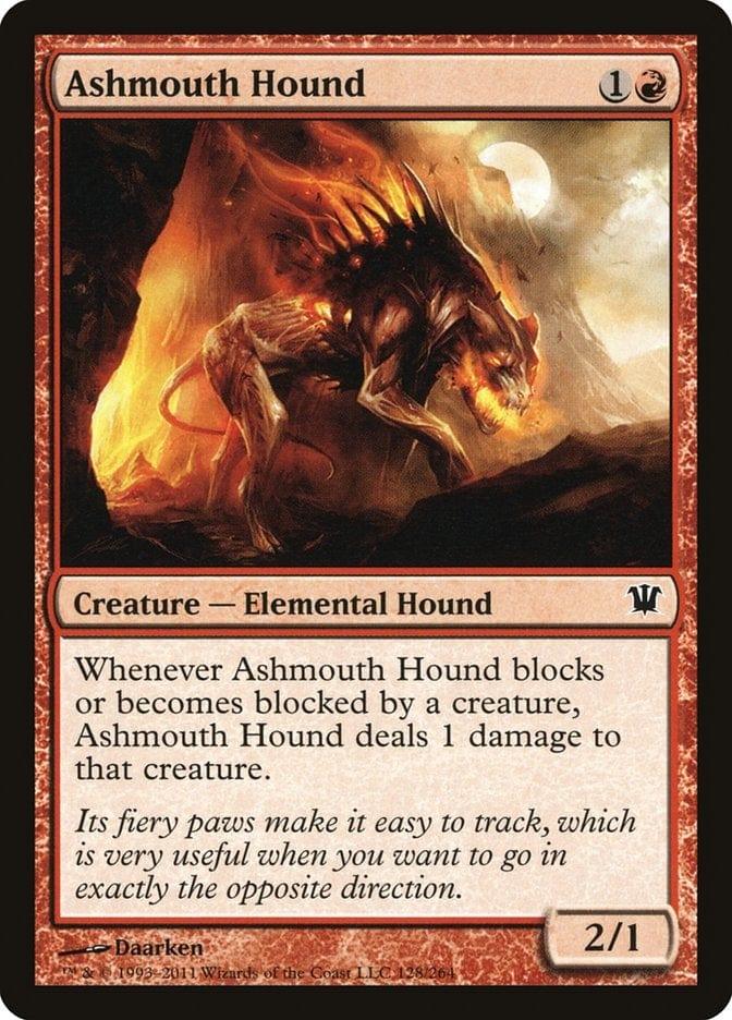 Magic: The Gathering MTG Single Ashmouth Hound [Innistrad]