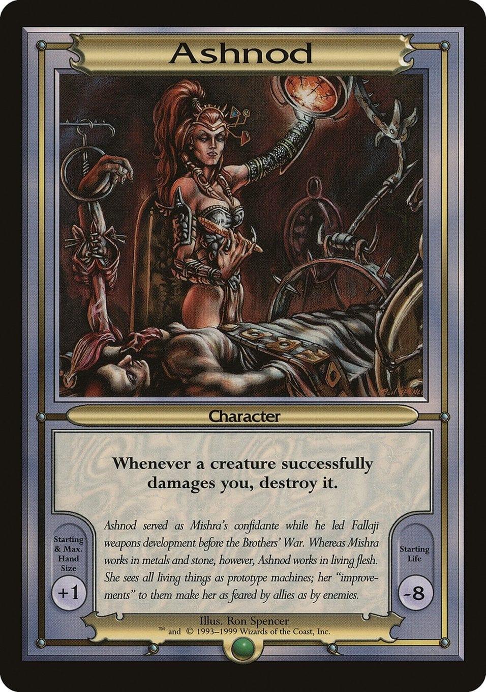Magic: The Gathering MTG Single Ashnod [Vanguard Series]
