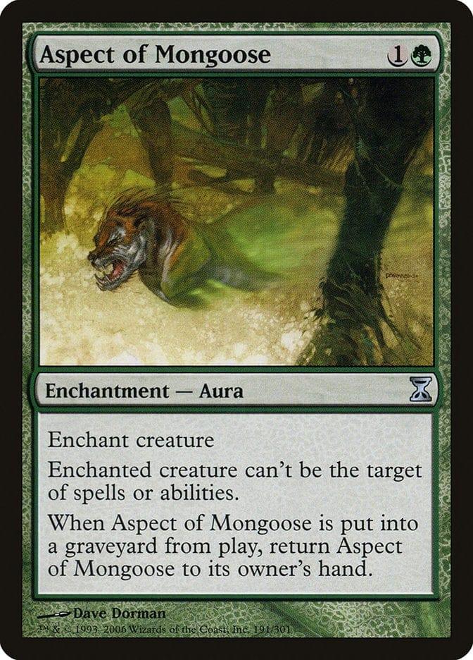 Magic: The Gathering MTG Single Aspect of Mongoose [Time Spiral]