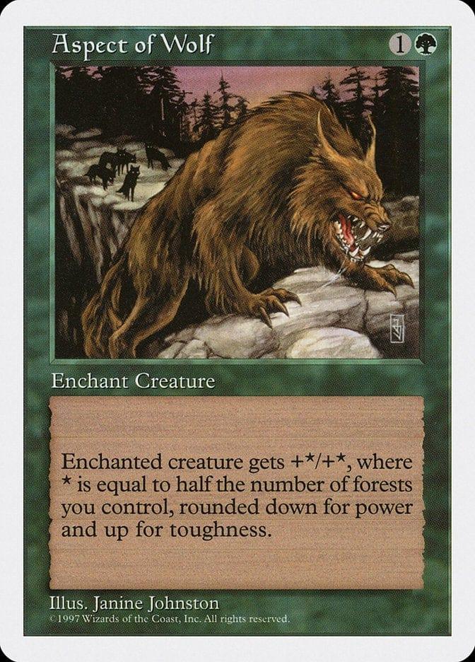 Magic: The Gathering MTG Single Aspect of Wolf [Fifth Edition]