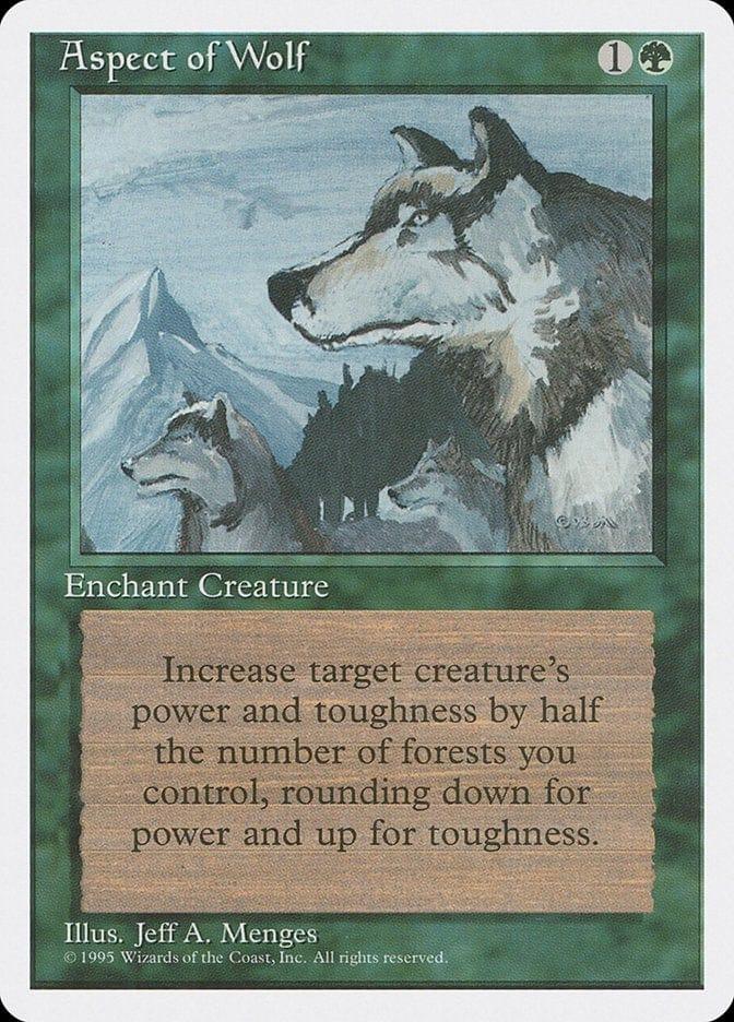 Magic: The Gathering MTG Single Aspect of Wolf [Fourth Edition]