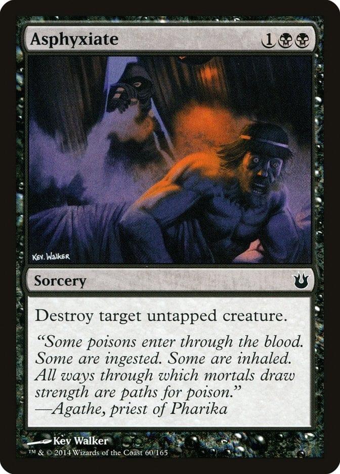 Magic: The Gathering MTG Single Asphyxiate [Born of the Gods]