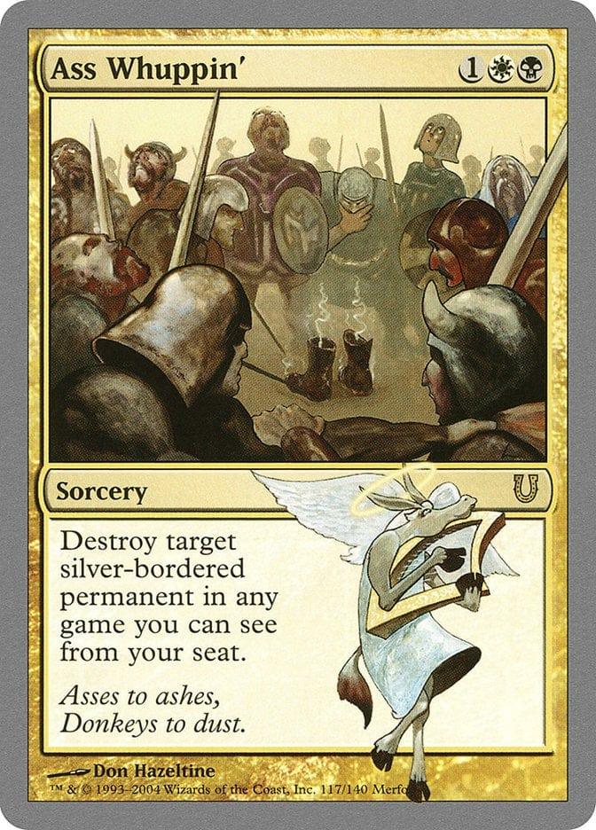 Magic: The Gathering MTG Single Ass Whuppin' [Unhinged]