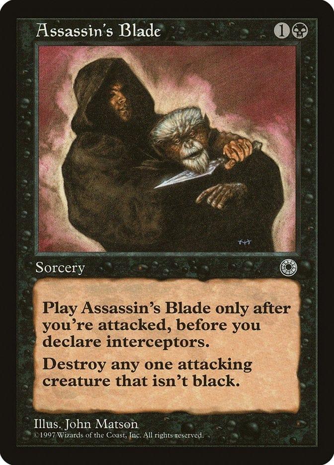 Magic: The Gathering MTG Single Assassin's Blade [Portal]