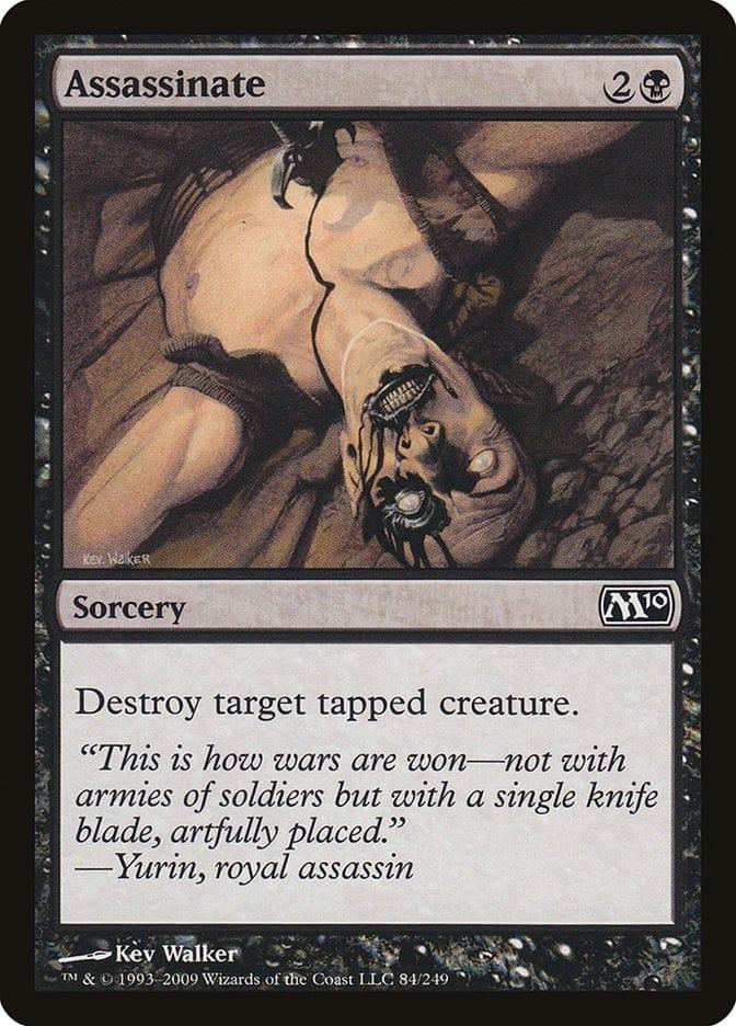 Magic: The Gathering MTG Single Assassinate [Magic 2010]