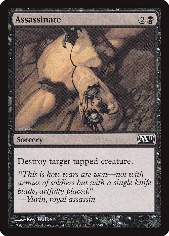 Magic: The Gathering MTG Single Assassinate [Magic 2011]