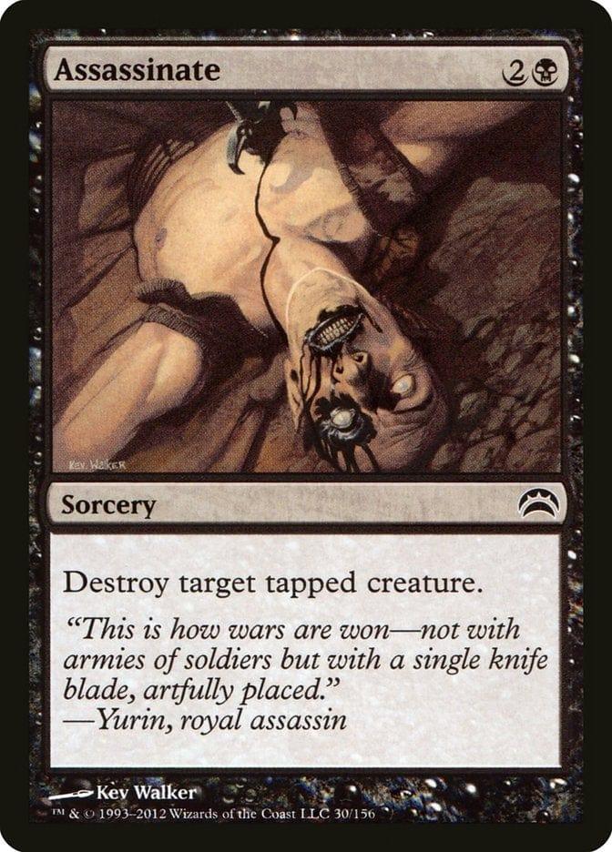 Magic: The Gathering MTG Single Assassinate [Planechase 2012]