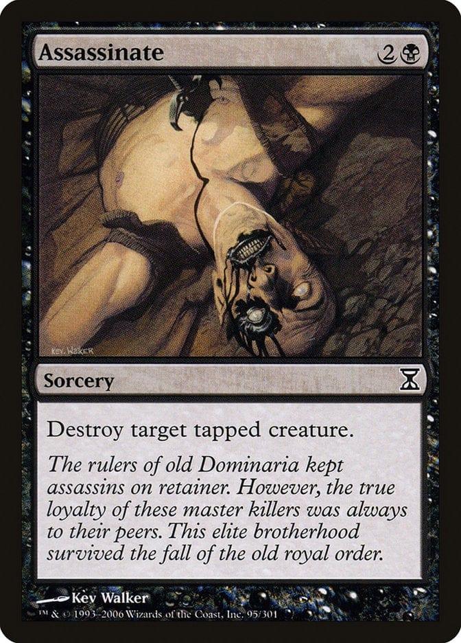 Magic: The Gathering MTG Single Assassinate [Time Spiral]