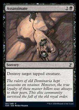 Magic: The Gathering MTG Single Assassinate [Time Spiral Remastered]