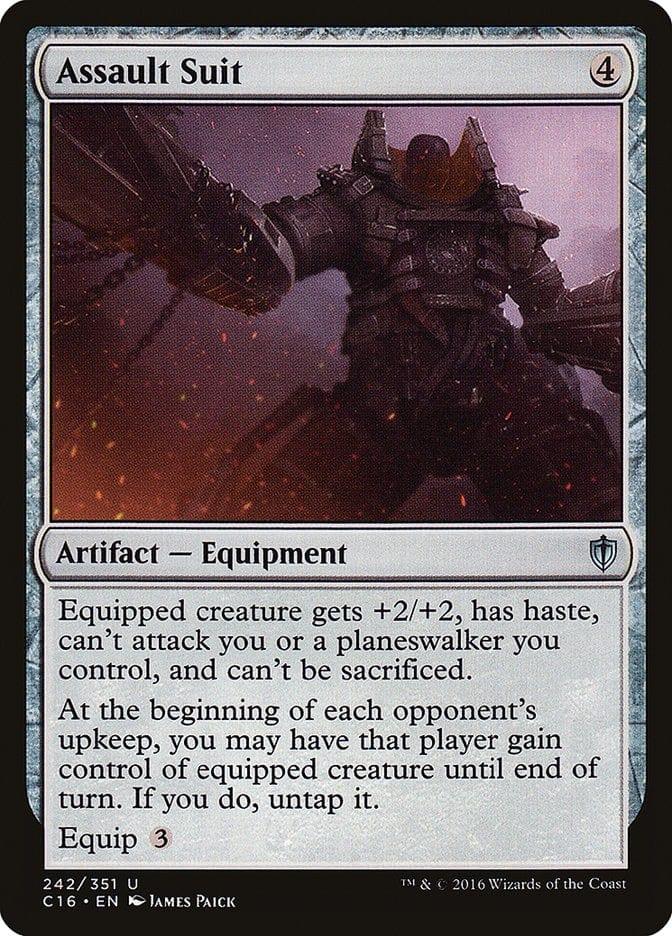 Magic: The Gathering MTG Single Assault Suit [Commander 2016]