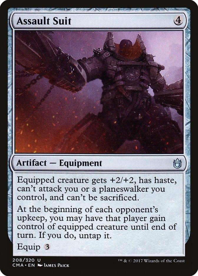 Magic: The Gathering MTG Single Assault Suit [Commander Anthology]