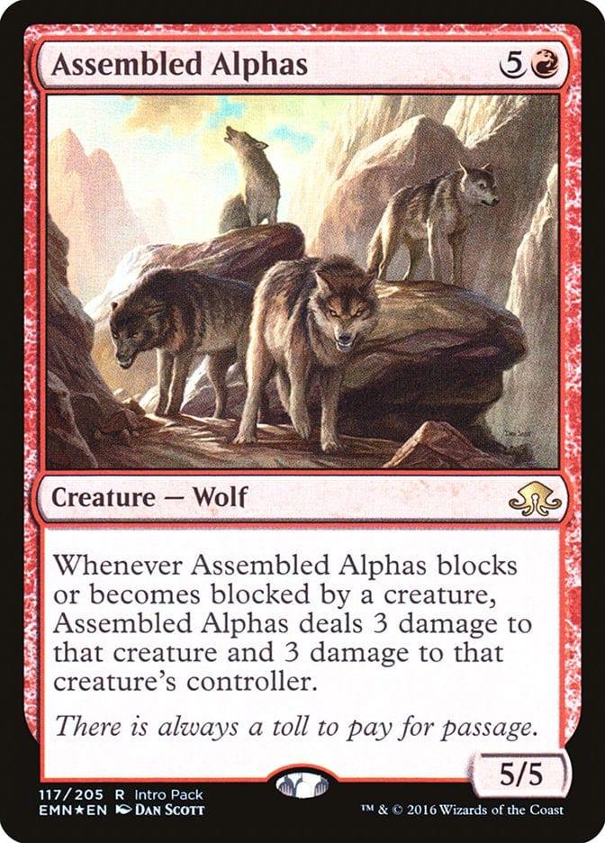Magic: The Gathering MTG Single Assembled Alphas (Intro Pack) [Eldritch Moon Promos]