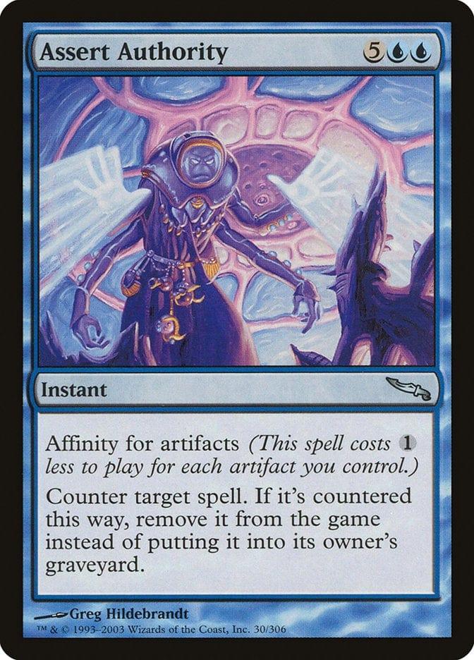Magic: The Gathering MTG Single Assert Authority [Mirrodin]