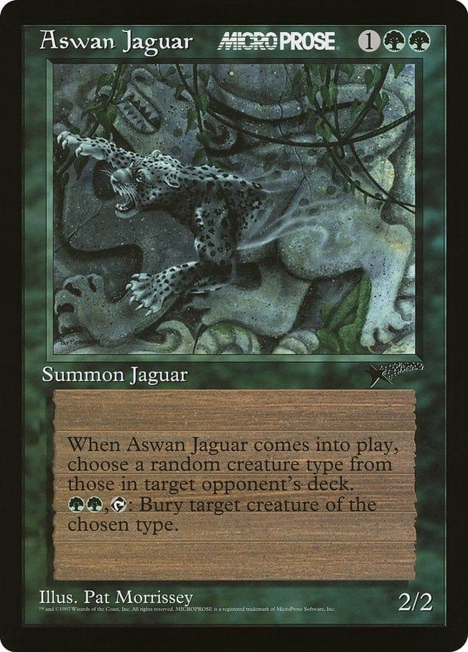 Magic: The Gathering MTG Single Aswan Jaguar [MicroProse]