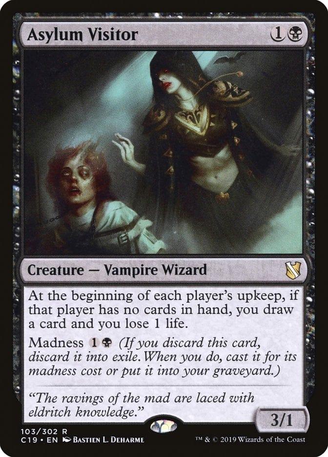 Magic: The Gathering MTG Single Asylum Visitor [Commander 2019]