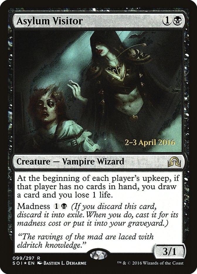 Magic: The Gathering MTG Single Asylum Visitor [Shadows over Innistrad Prerelease Promos]