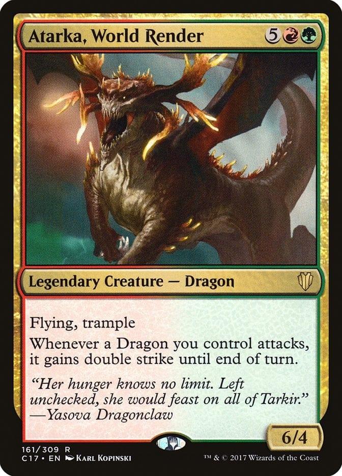 Magic: The Gathering MTG Single Atarka, World Render [Commander 2017]
