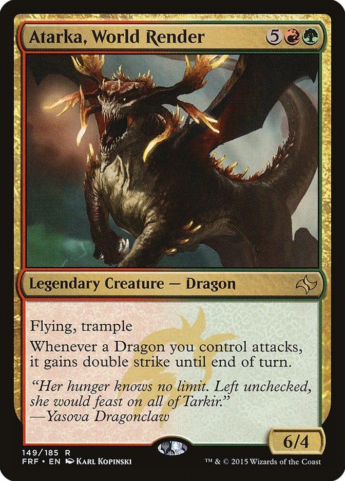 Magic: The Gathering MTG Single Atarka, World Render [Fate Reforged]