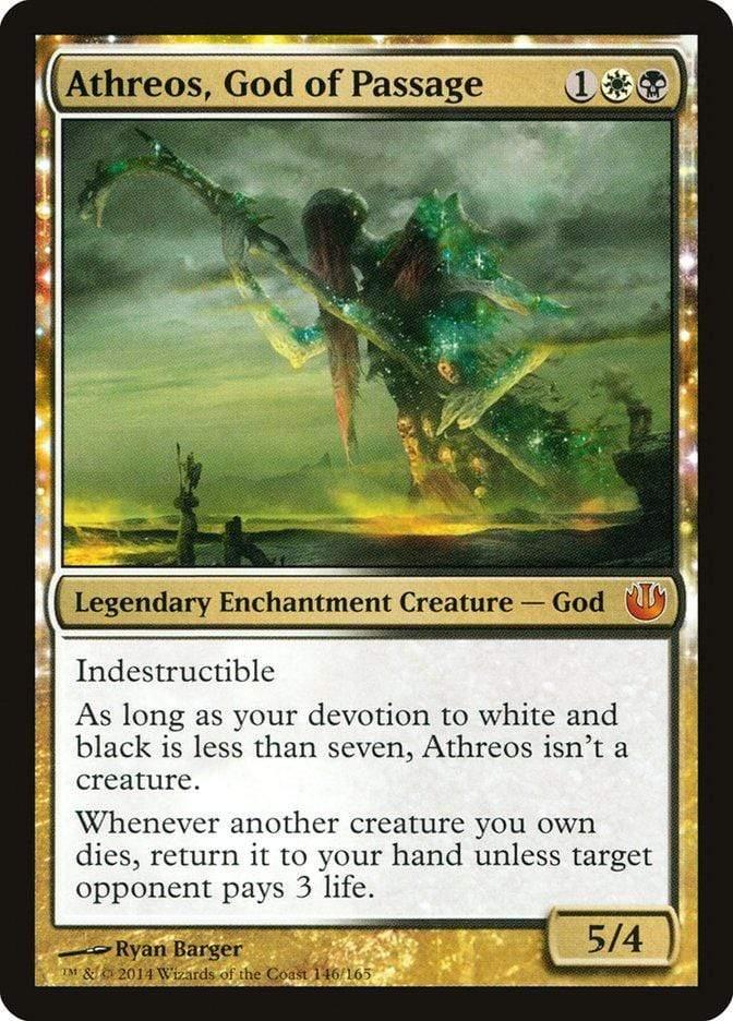 Magic: The Gathering MTG Single Athreos, God of Passage [Journey into Nyx]