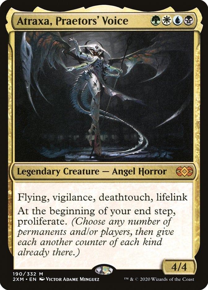 Magic: The Gathering MTG Single Atraxa, Praetors' Voice [Double Masters]