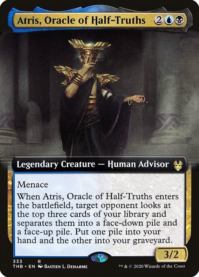 Magic: The Gathering MTG Single Atris, Oracle of Half-Truths (Extended) [Theros Beyond Death]