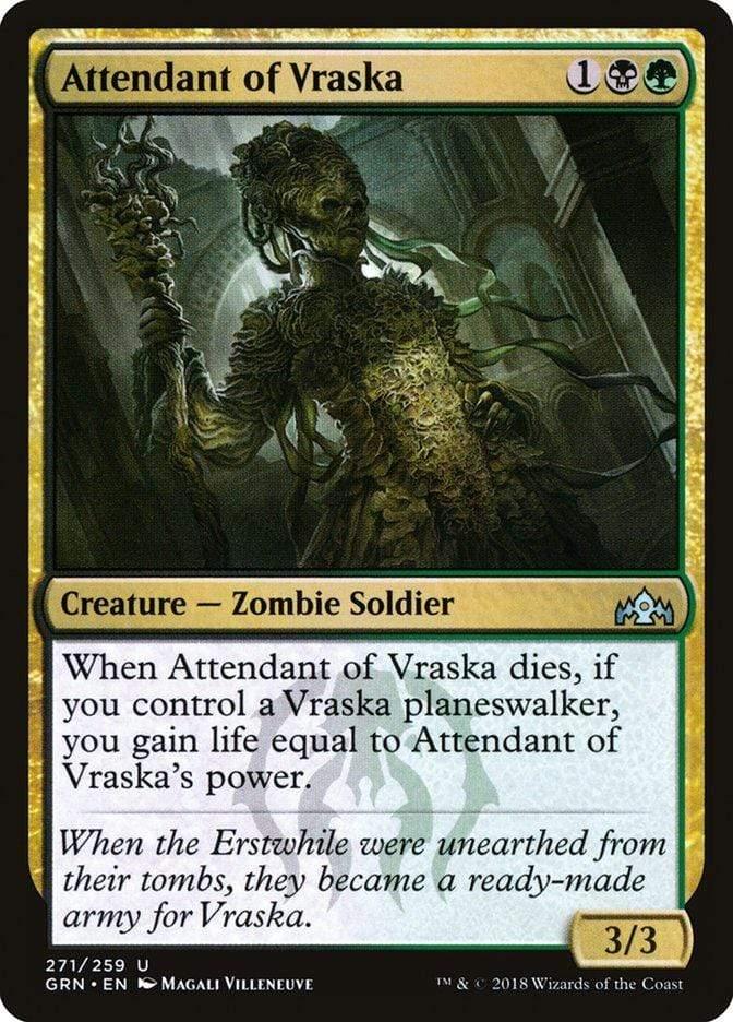 Magic: The Gathering MTG Single Attendant of Vraska [Guilds of Ravnica]