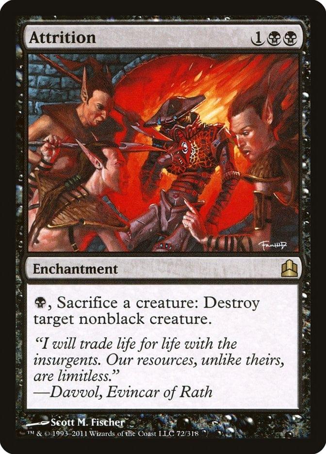 Magic: The Gathering MTG Single Attrition [Commander 2011]