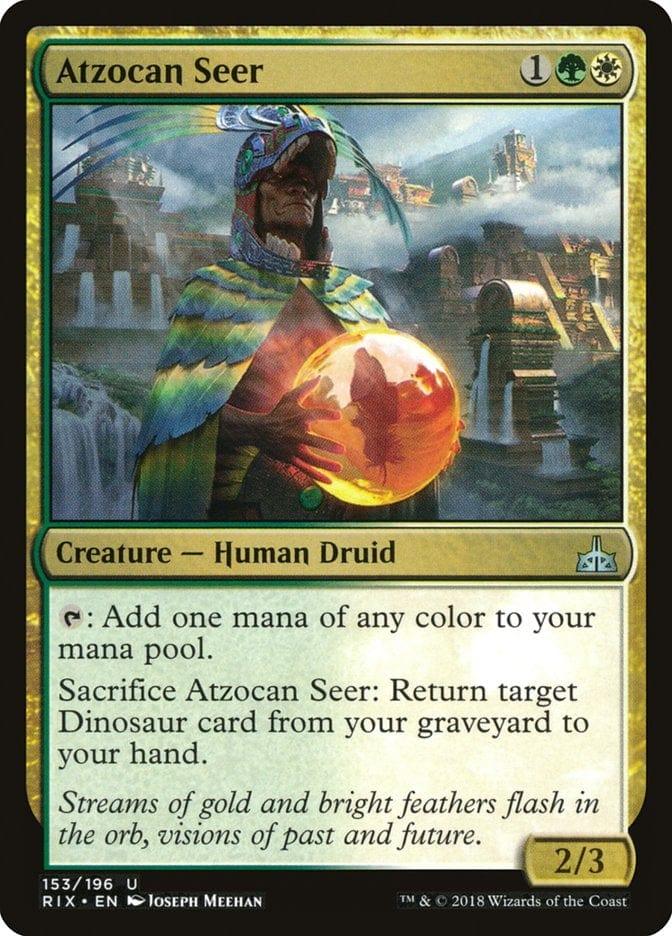 Magic: The Gathering MTG Single Atzocan Seer [Rivals of Ixalan]