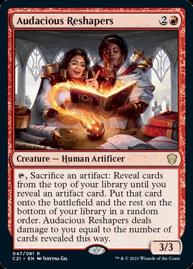 Magic: The Gathering MTG Single Audacious Reshapers [Commander 2021]