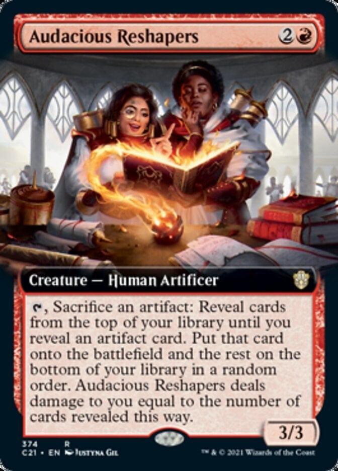 Magic: The Gathering MTG Single Audacious Reshapers (Extended) [Commander 2021]