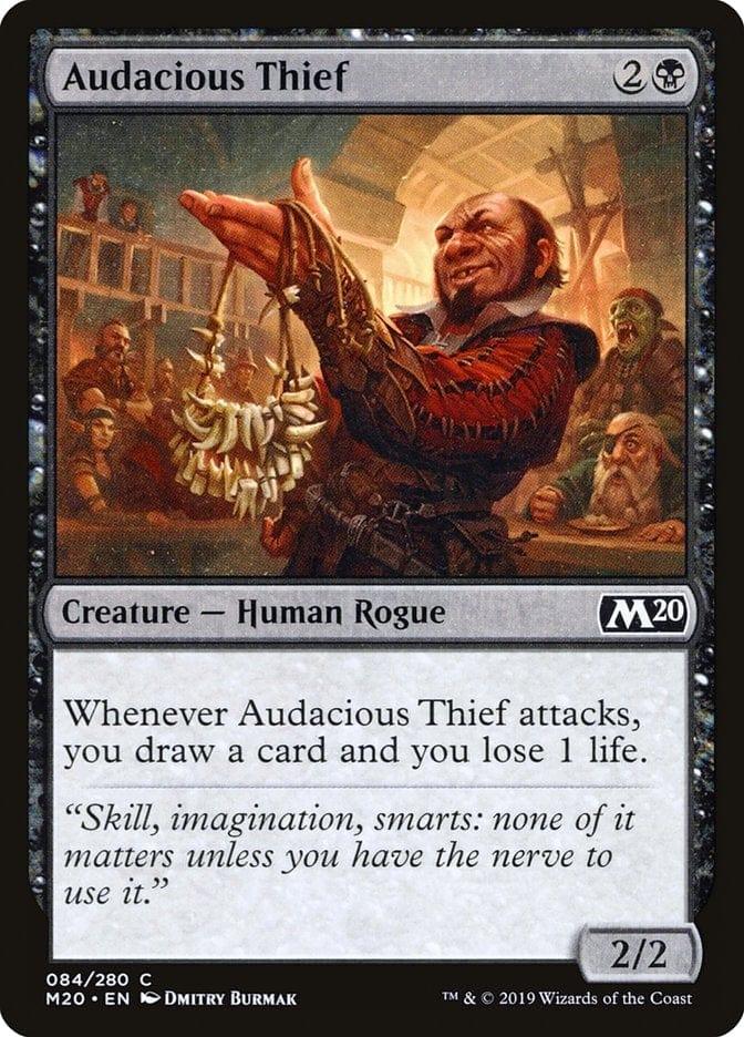 Magic: The Gathering MTG Single Audacious Thief [Core Set 2020]