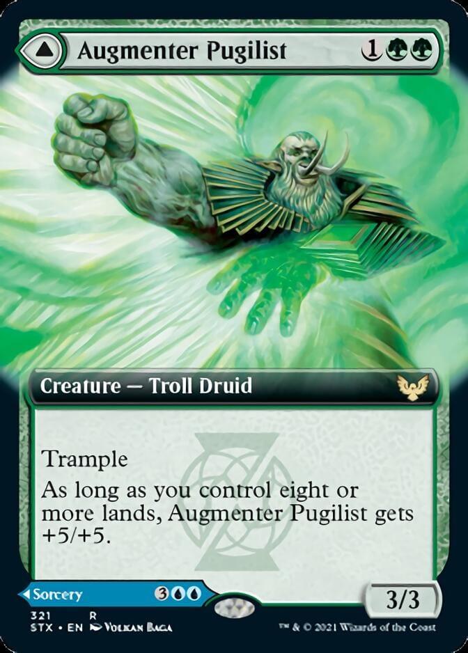 Magic: The Gathering MTG Single Augmenter Pugilist // Echoing Equation (Extended) [Strixhaven: School of Mages]