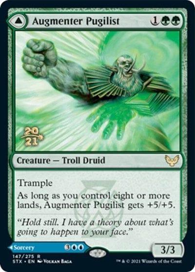 Magic: The Gathering MTG Single Augmenter Pugilist // Echoing Equation [Strixhaven: School of Mages Prerelease Promos]