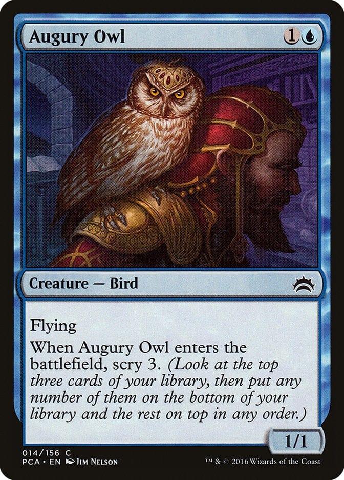 Magic: The Gathering MTG Single Augury Owl [Planechase Anthology]