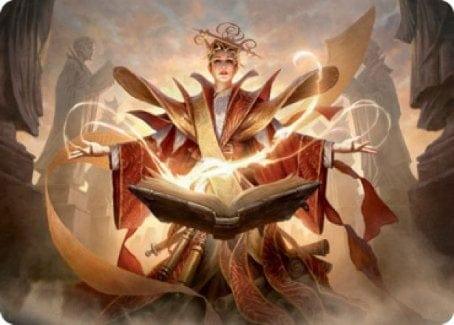 Magic: The Gathering MTG Single Augusta, Dean of Order Art Card [Strixhaven: School of Mages Art Series]
