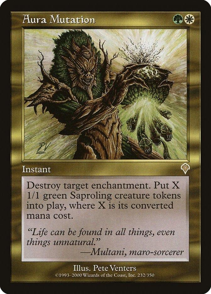 Magic: The Gathering MTG Single Aura Mutation [Invasion]