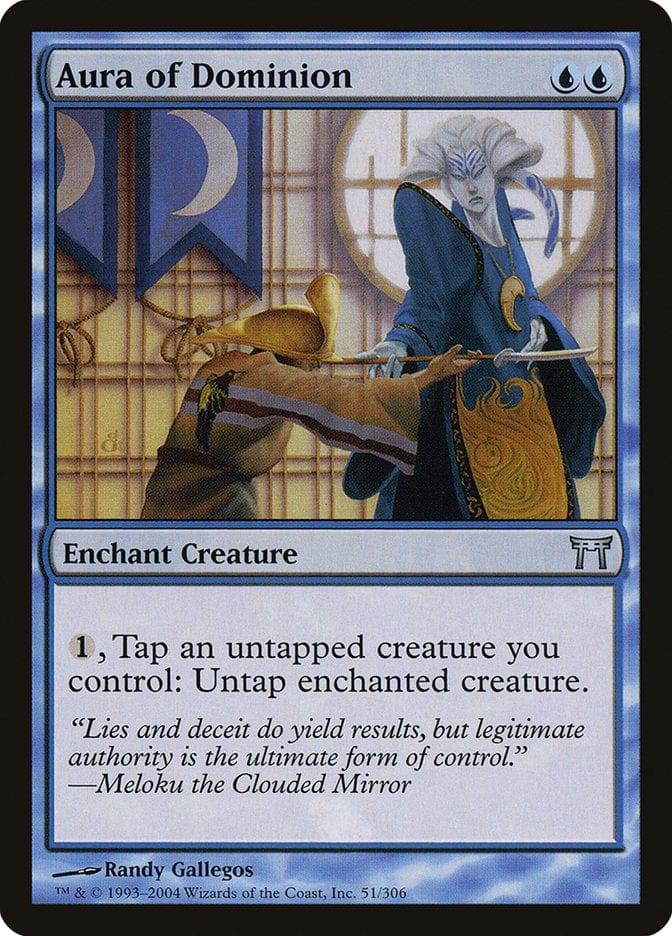 Magic: The Gathering MTG Single Aura of Dominion [Champions of Kamigawa]