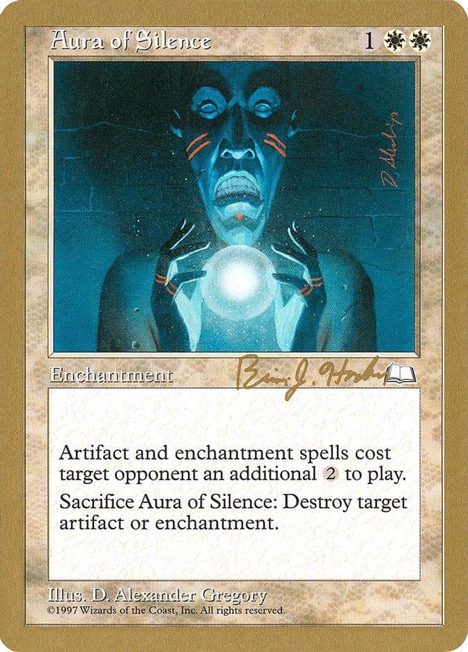 Magic: The Gathering MTG Single Aura of Silence [World Championship Decks 1998]